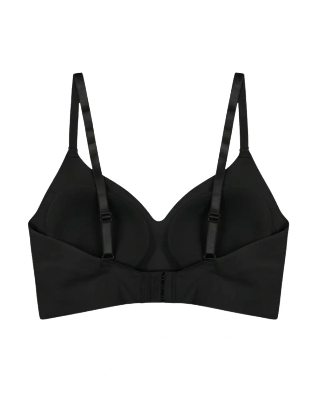Padded Seamless Easy Comfort Bra - Black