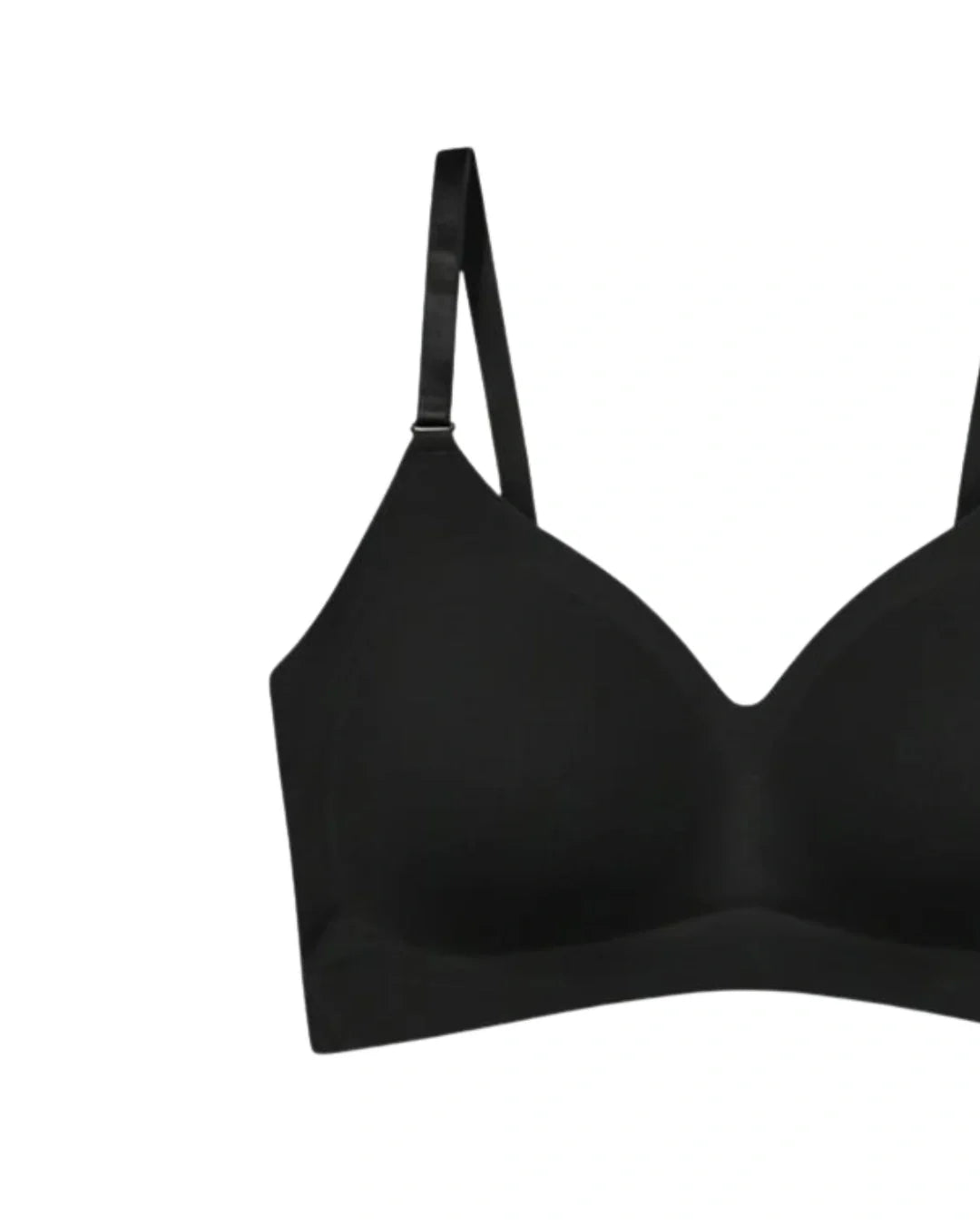 Padded Seamless Easy Comfort Bra - Black