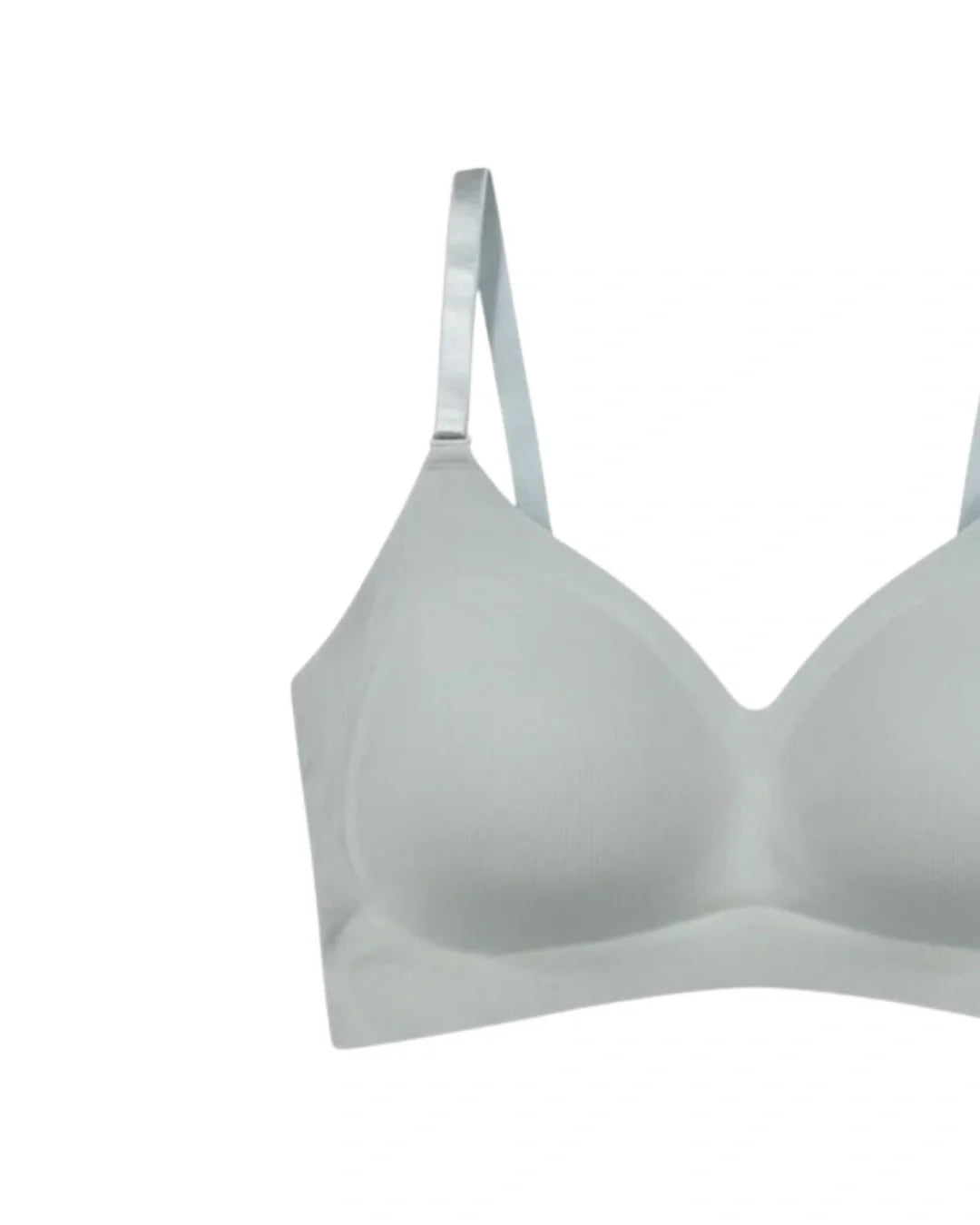 Padded Seamless Easy Comfort Bra - Grey