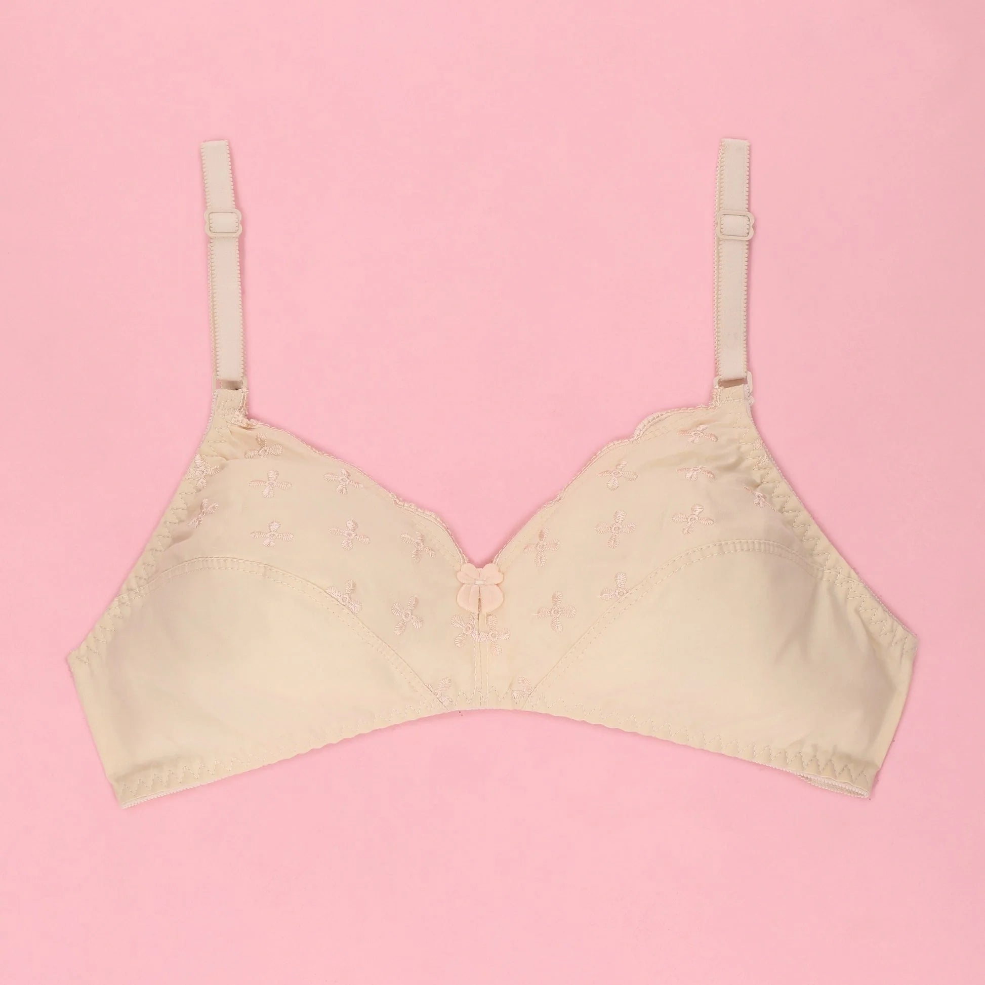 Floral Whisper Casual Non Padded Wireless Bra