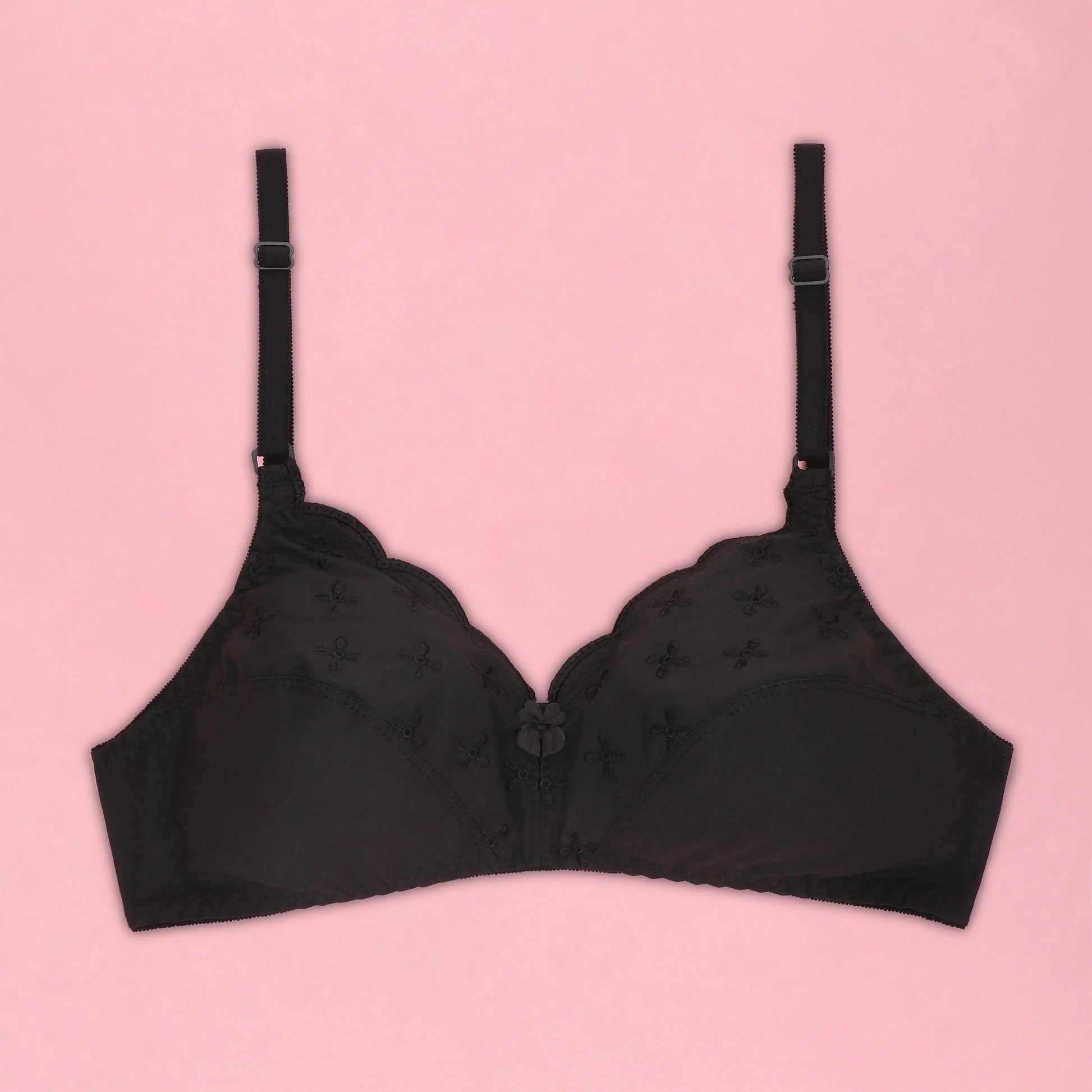 Floral Whisper Casual Non Padded Wireless Bra