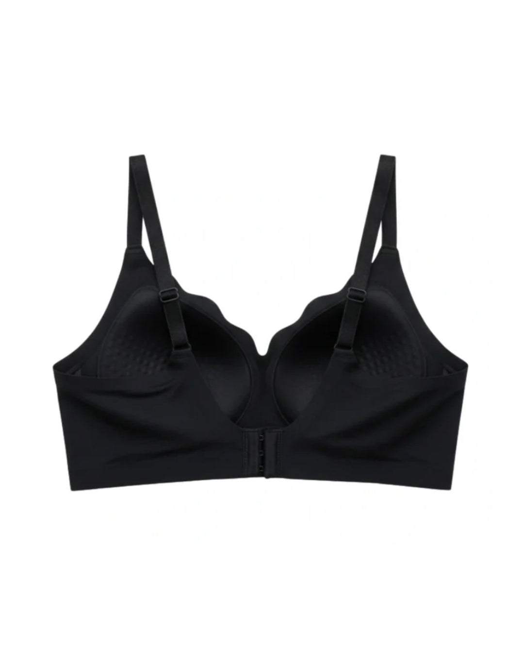 Seamless Padded Bra - Amorva - Black