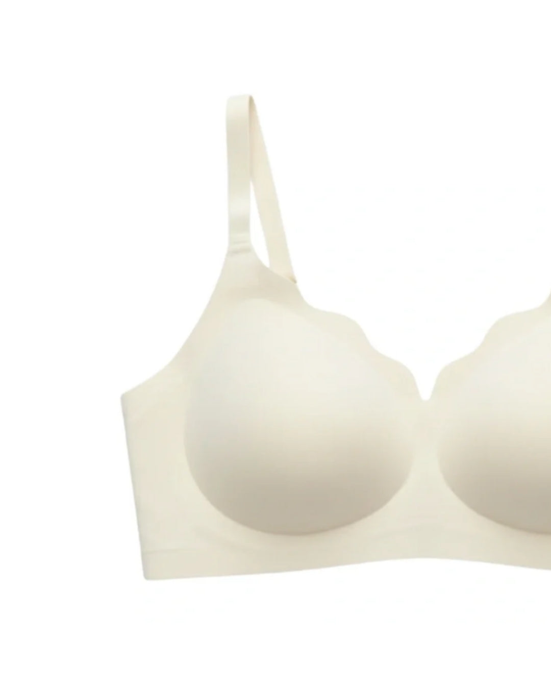 Seamless Padded Bra - Amorva - Off White