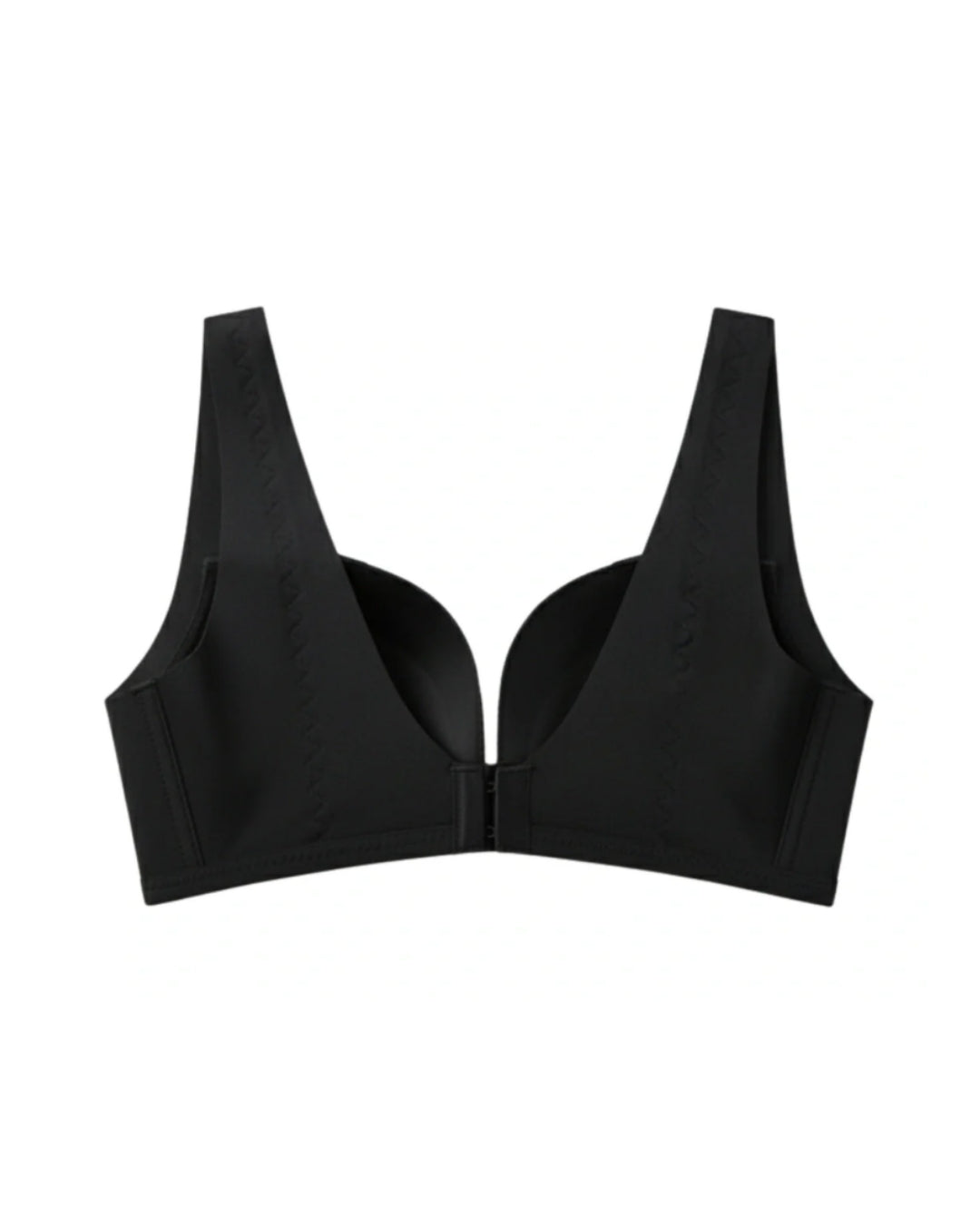 Seamless Padded Bra - Elvra - Black