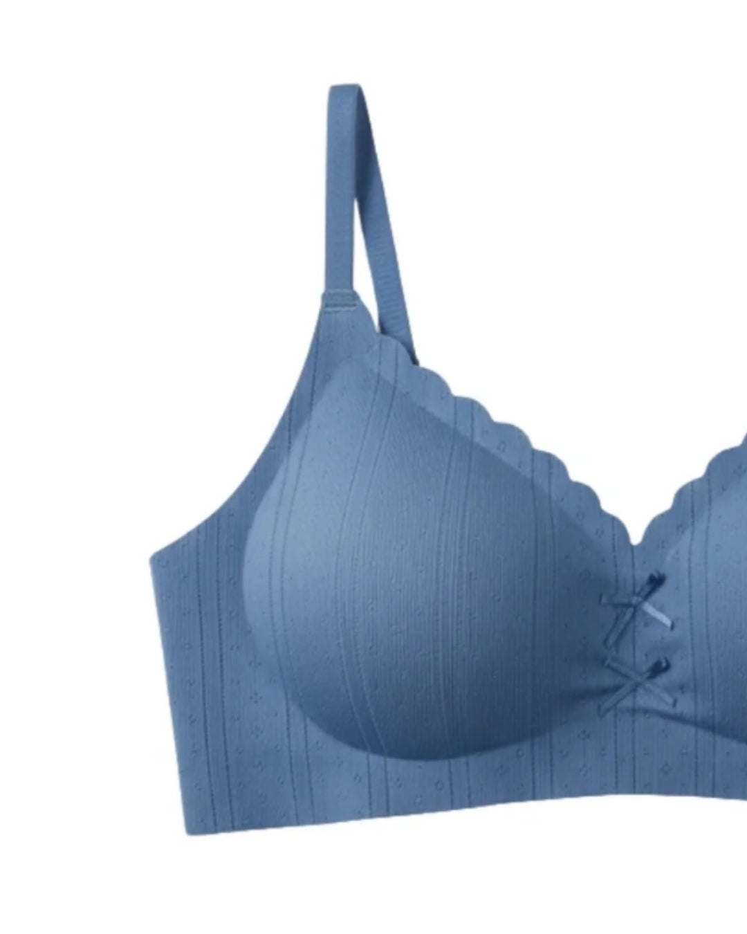 Seamless Padded Bra - Pluma - Blue