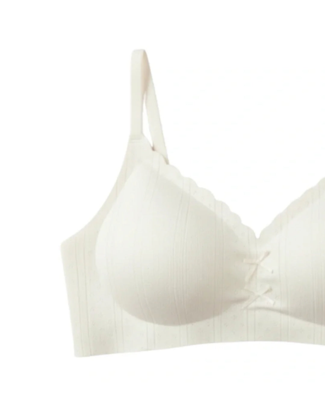 Seamless Padded Bra - Pluma - Off White