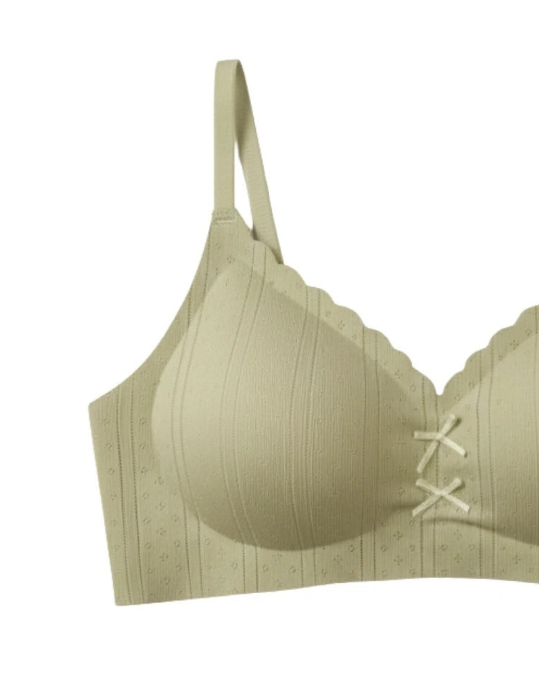 Seamless Padded Bra - Pluma - Olive