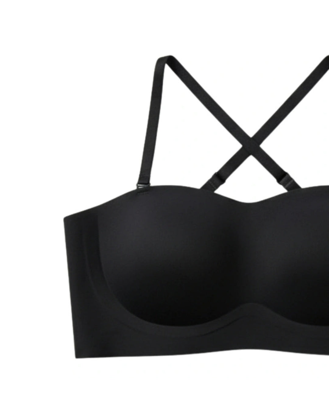 Seamless Padded Bra - Slyxia - Black