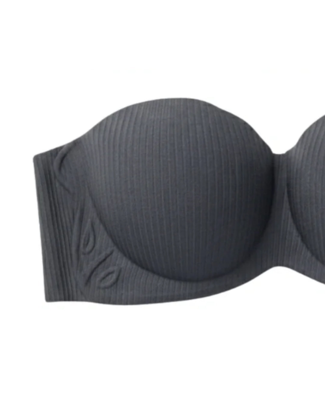 Seamless Padded Bra - Vellia - Gray