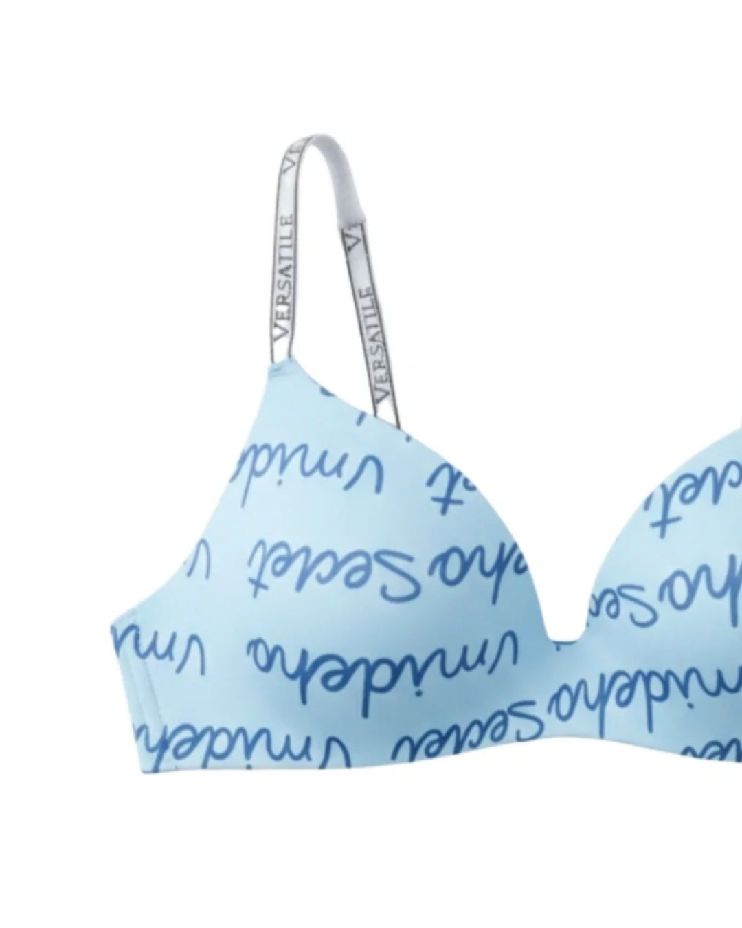 Seamless Padded Bra - Velrix - Sky Blue