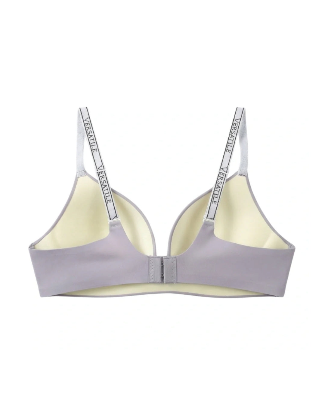 Seamless Padded Bra - Veluna - Grey