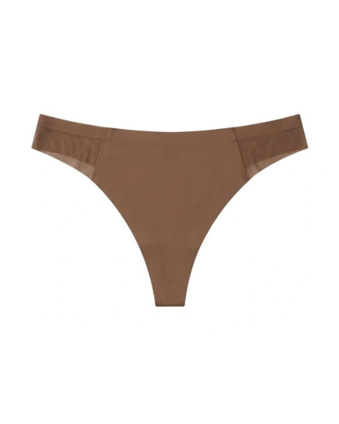 Seamless Thong Panty - Bare Luxe - Brown