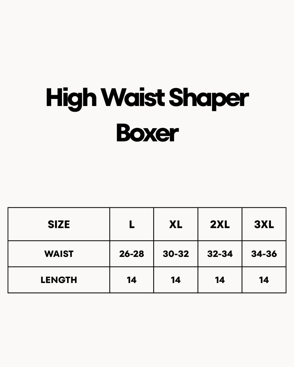 Seamless High Waist Shaper Boxer