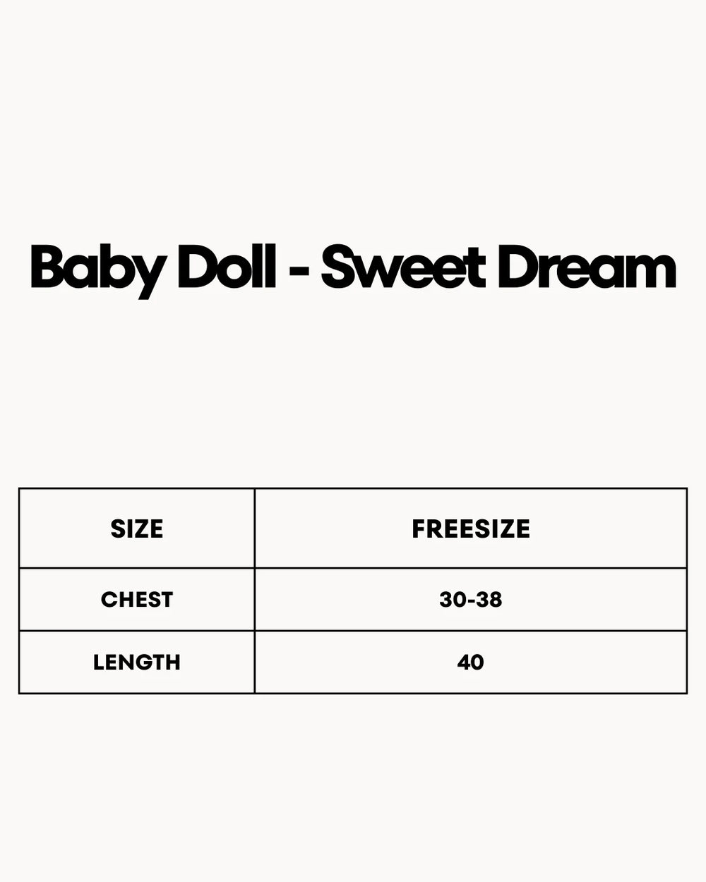 Baby Doll - Sweet Dream