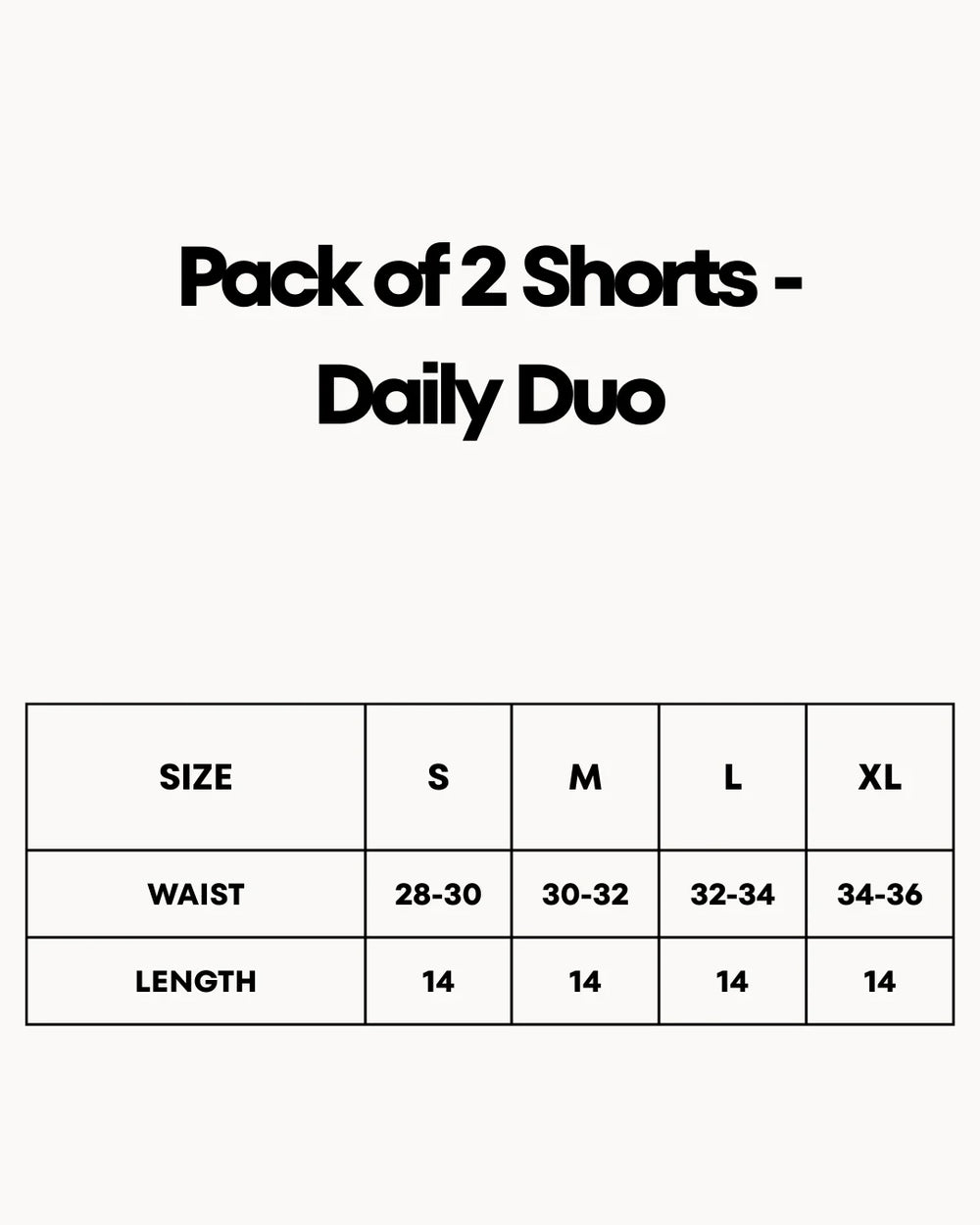 Pack of 2 Shorts - Daily Duo