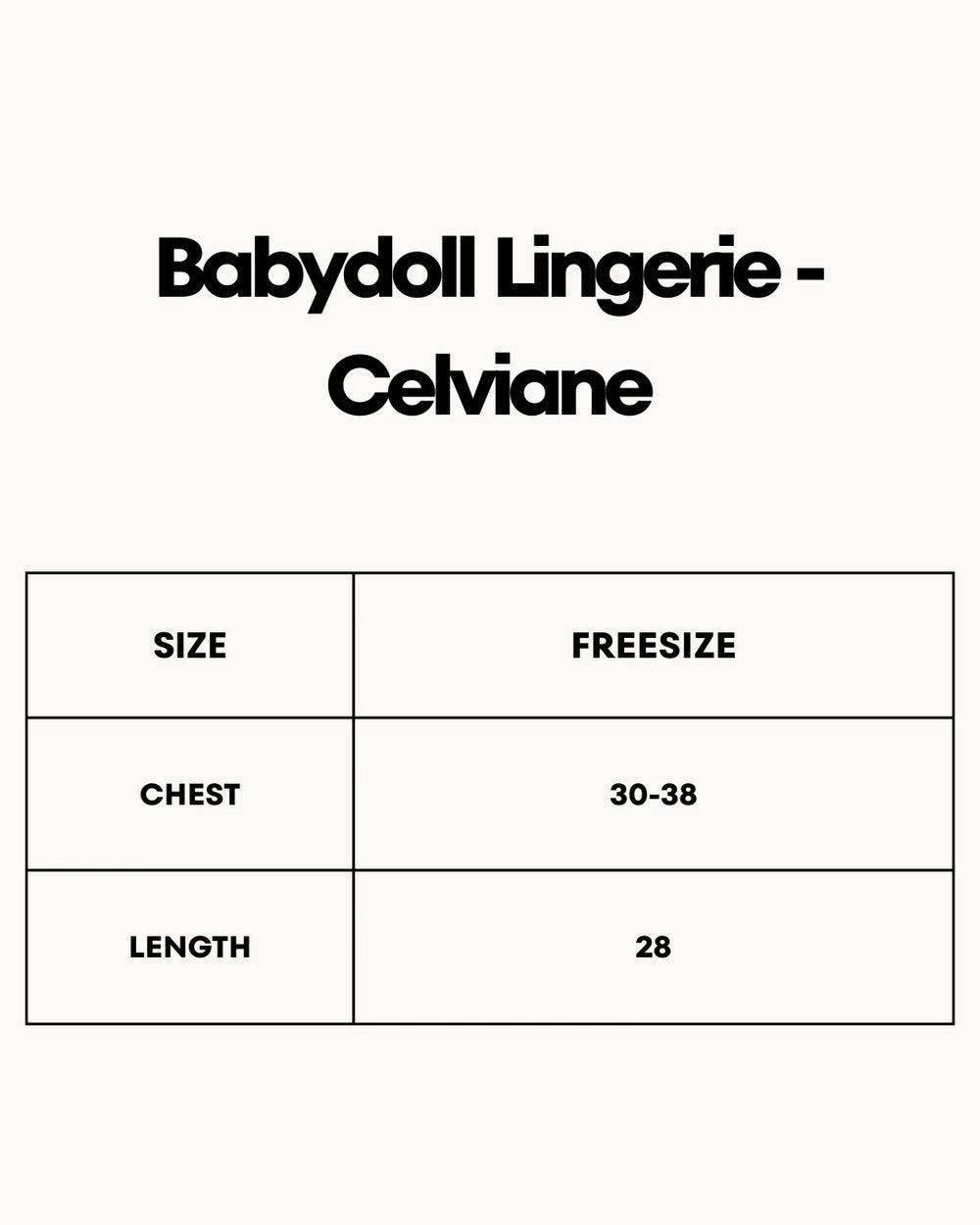 Babydoll Lingerie  - Celviane Red