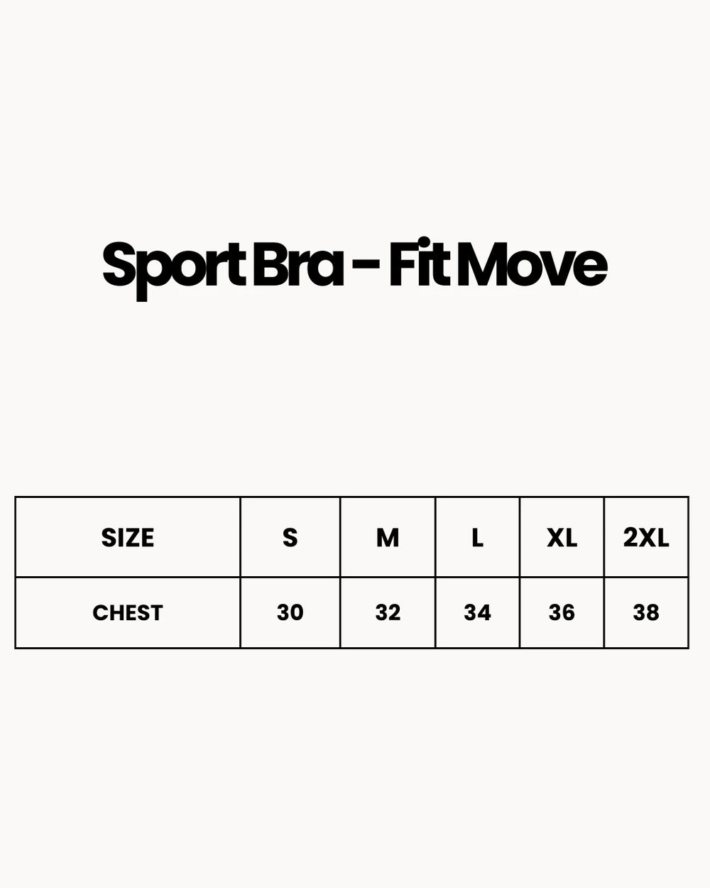 Sport Bra - Fit Move