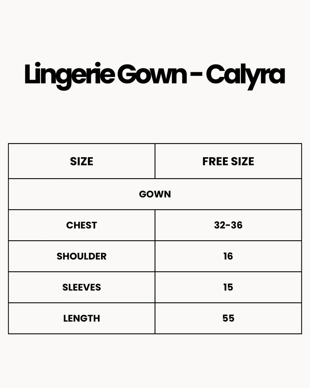 Lingerie Gown - Calyra