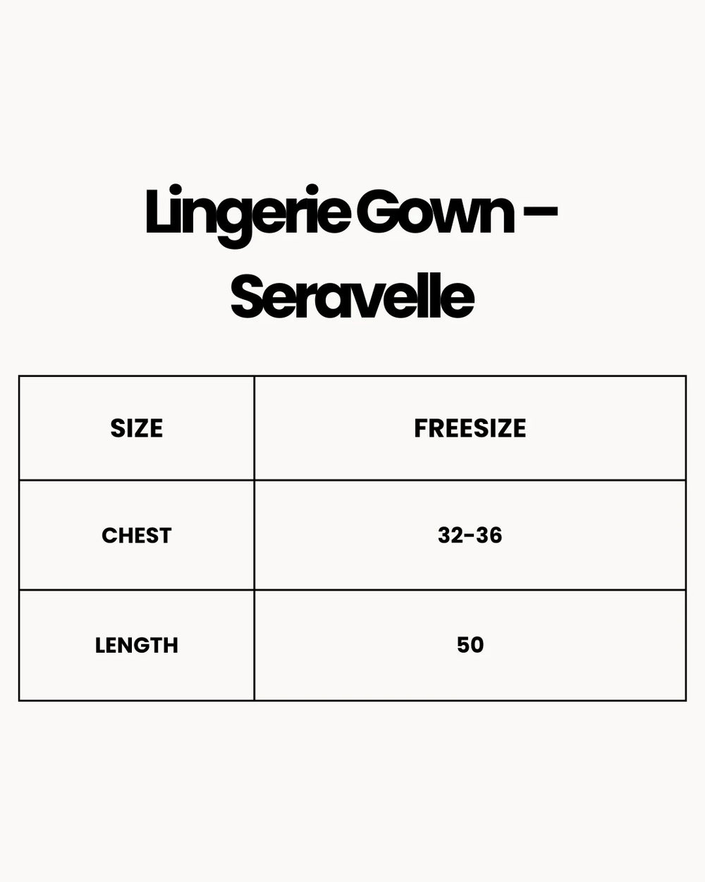 Lingerie Gown – Seravelle