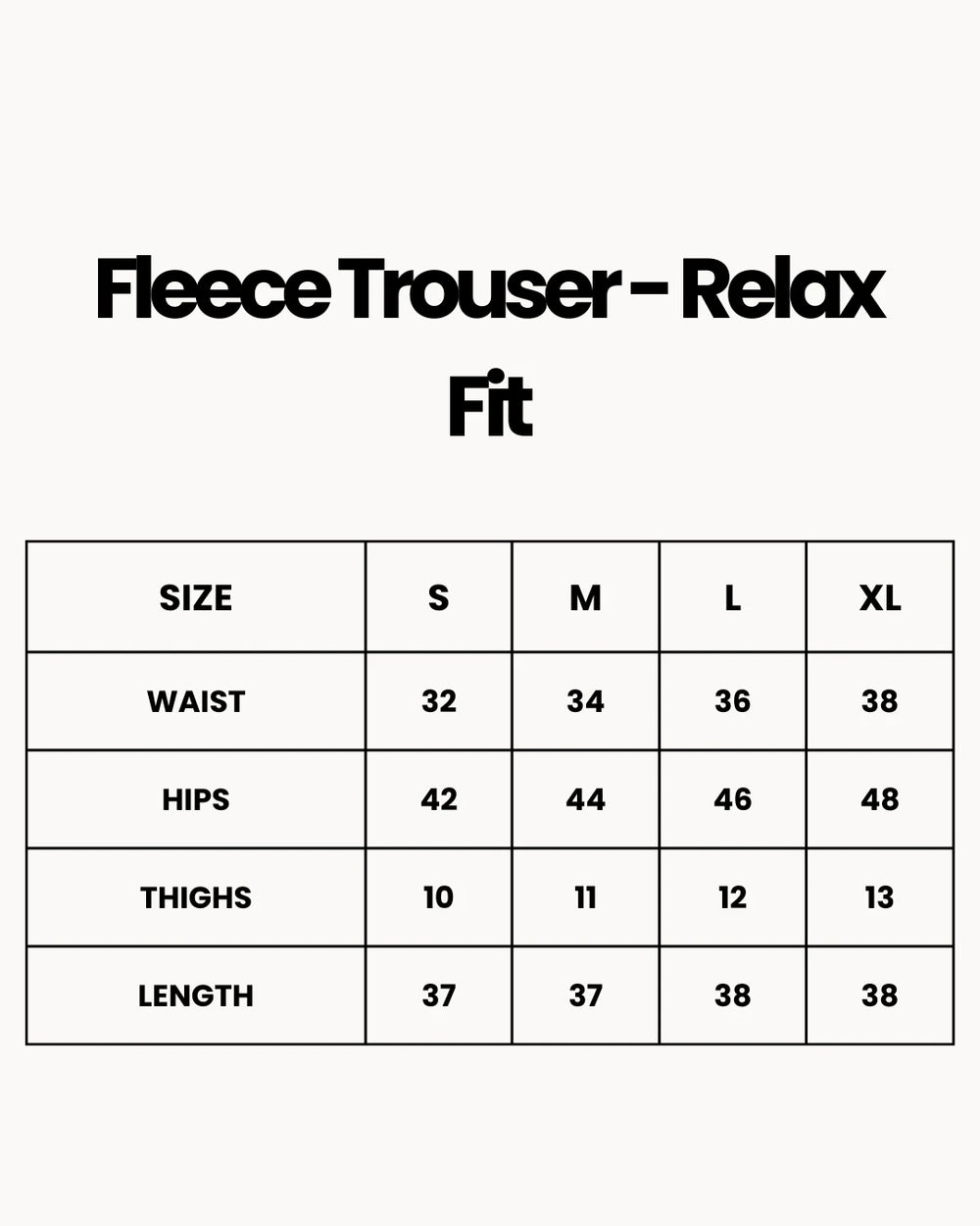 Fleece Trouser - Relax Fit