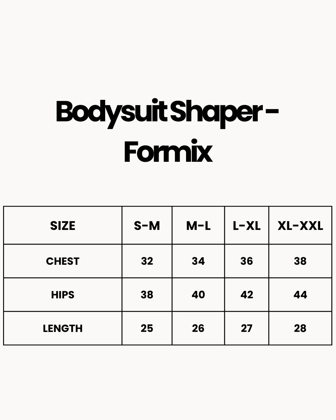 Bodysuit Shaper - Formix