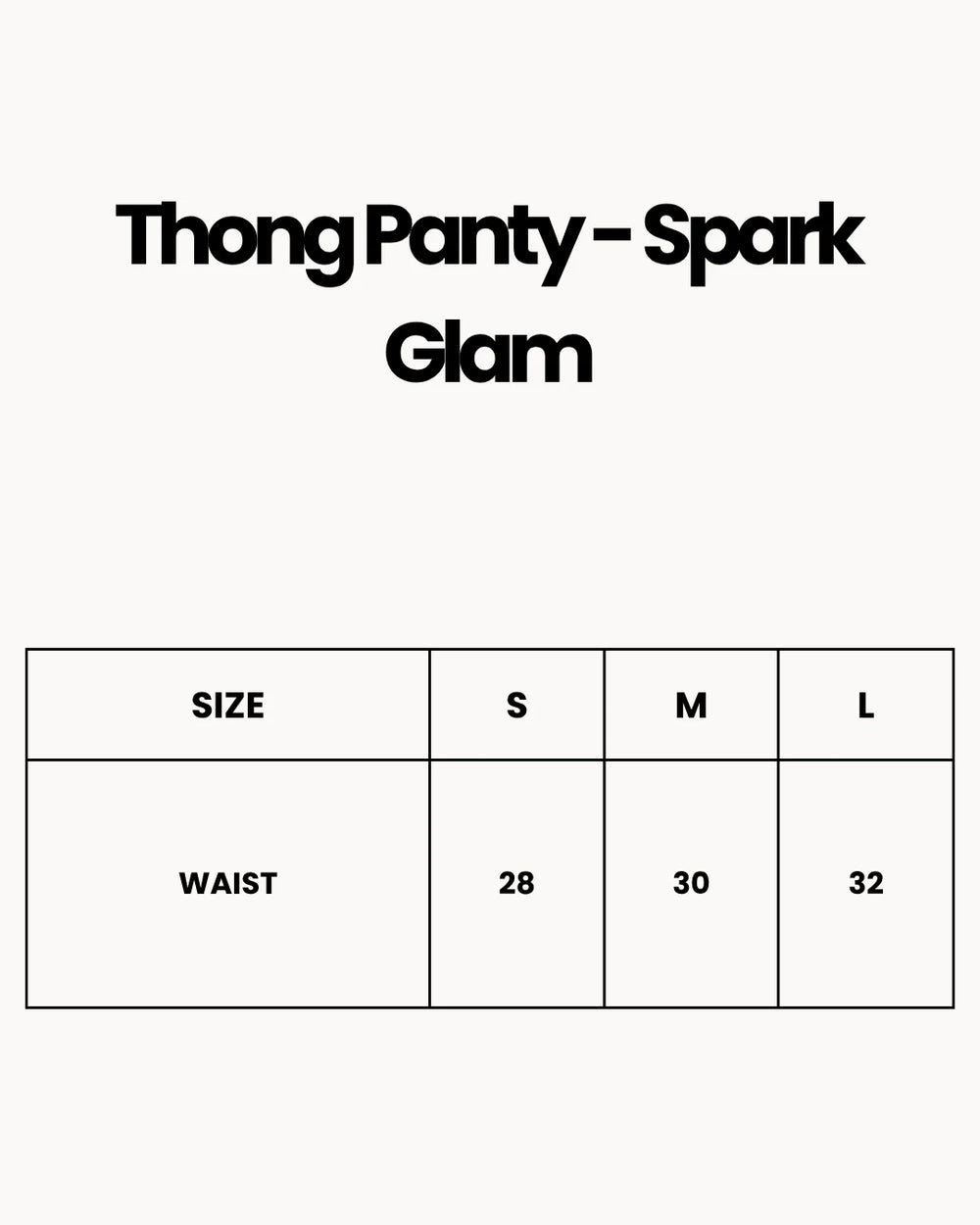 Thong Panty - Spark Glam - Green