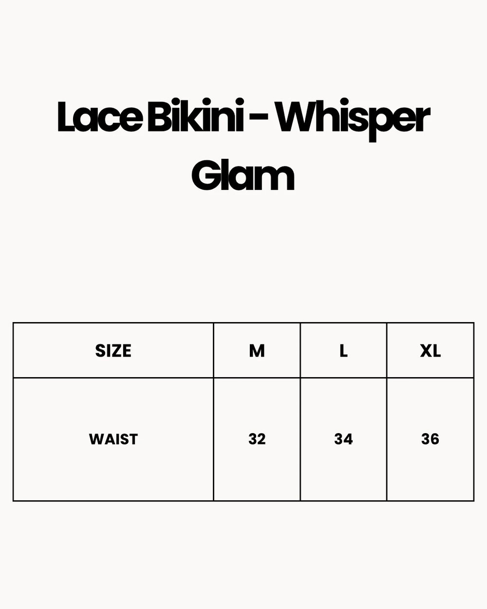 Lace Bikini - Whisper Glam - White