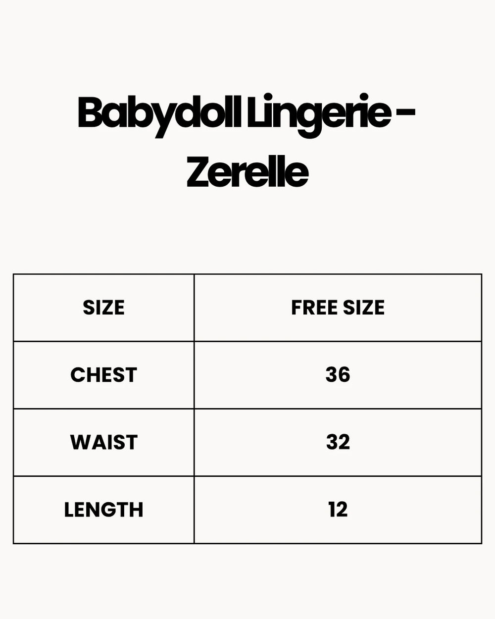 Babydoll Lingerie  - Zerelle - Green