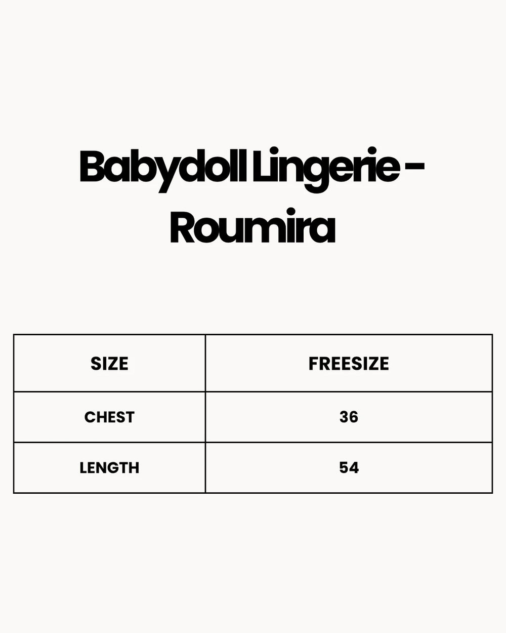 Babydoll Lingerie  - Roumira - Red