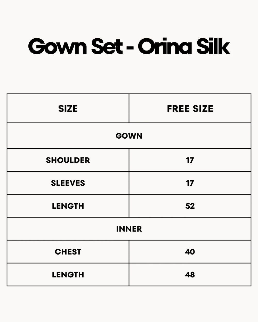 Gown Set - Orina Silk - Dark Blue