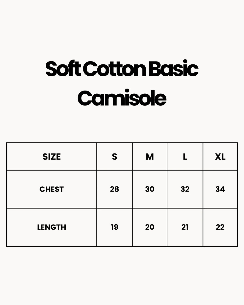 Soft Cotton Basic Camisole Sale price