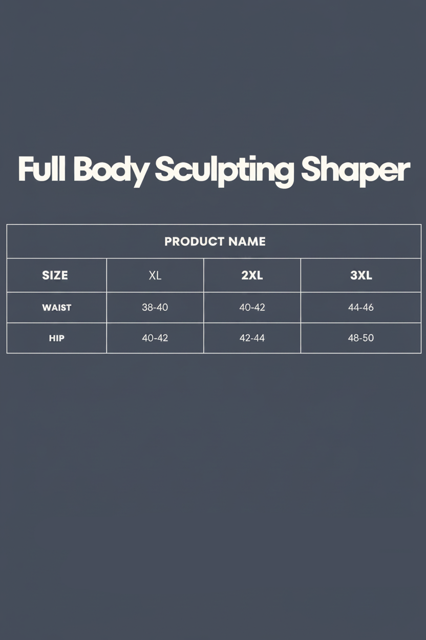 Full Body Sculpting Shaper