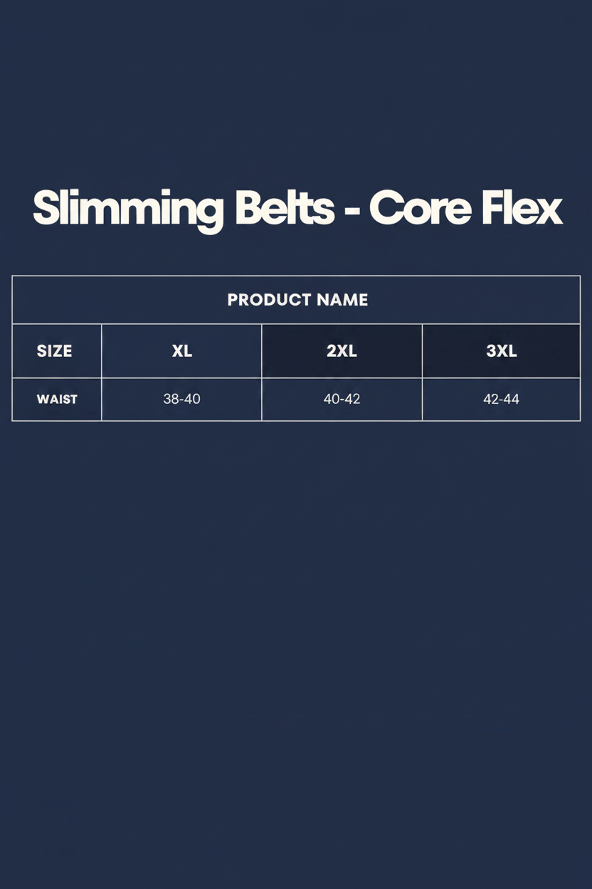 Slimming Belts - Core Flex
