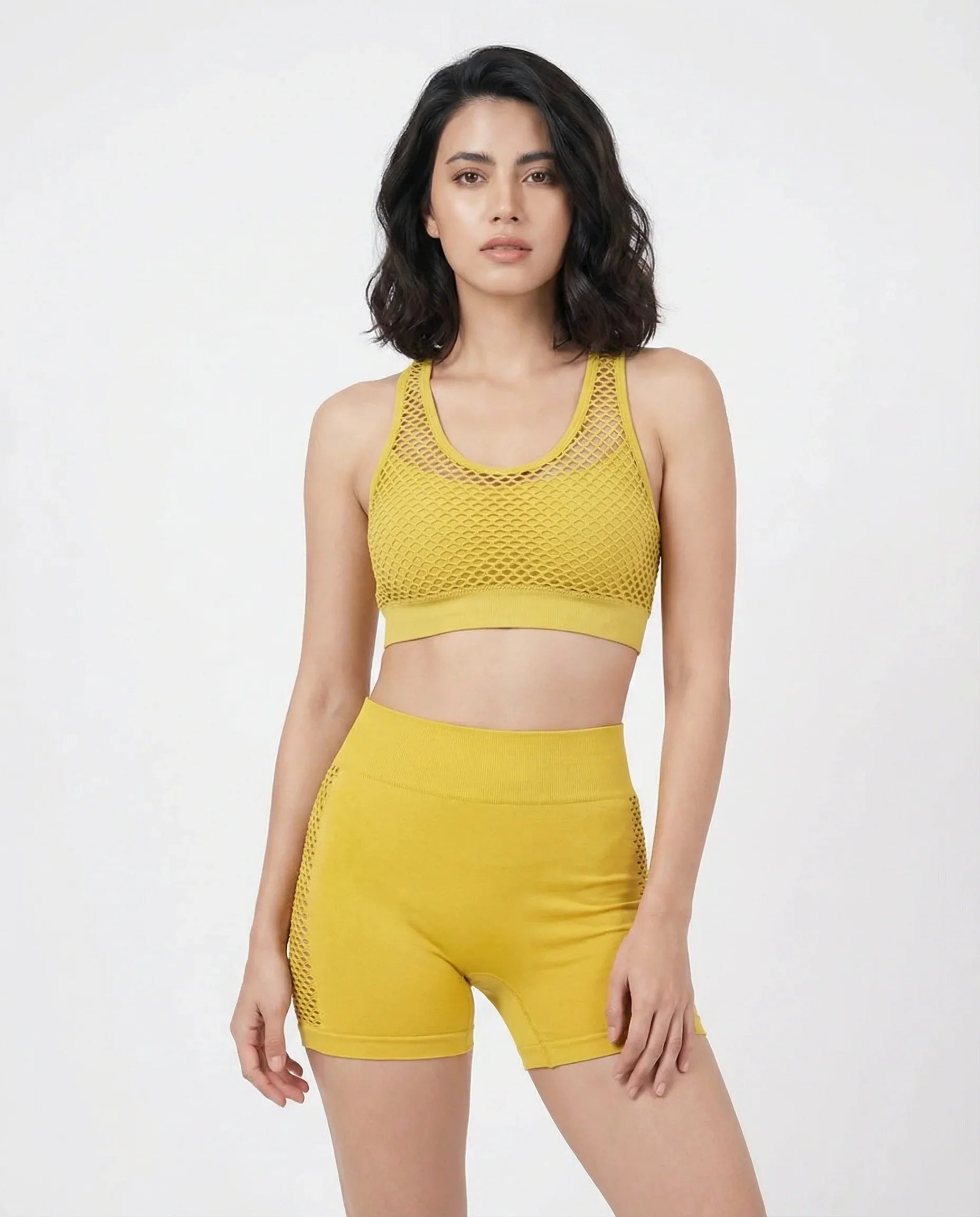 Activewear Set - Verde Fit - Yellow