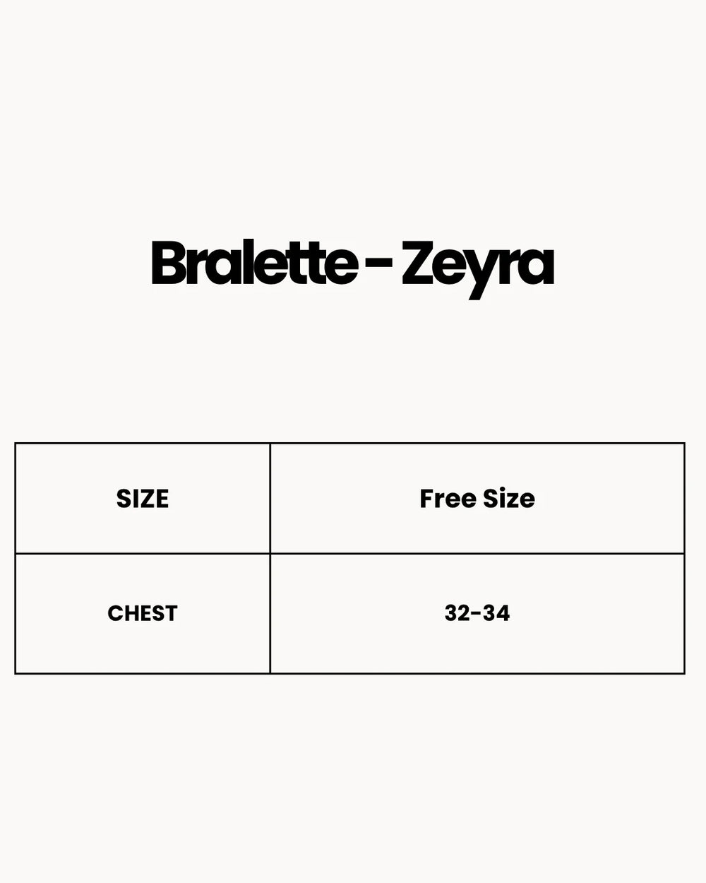 Bralette - Zeyra