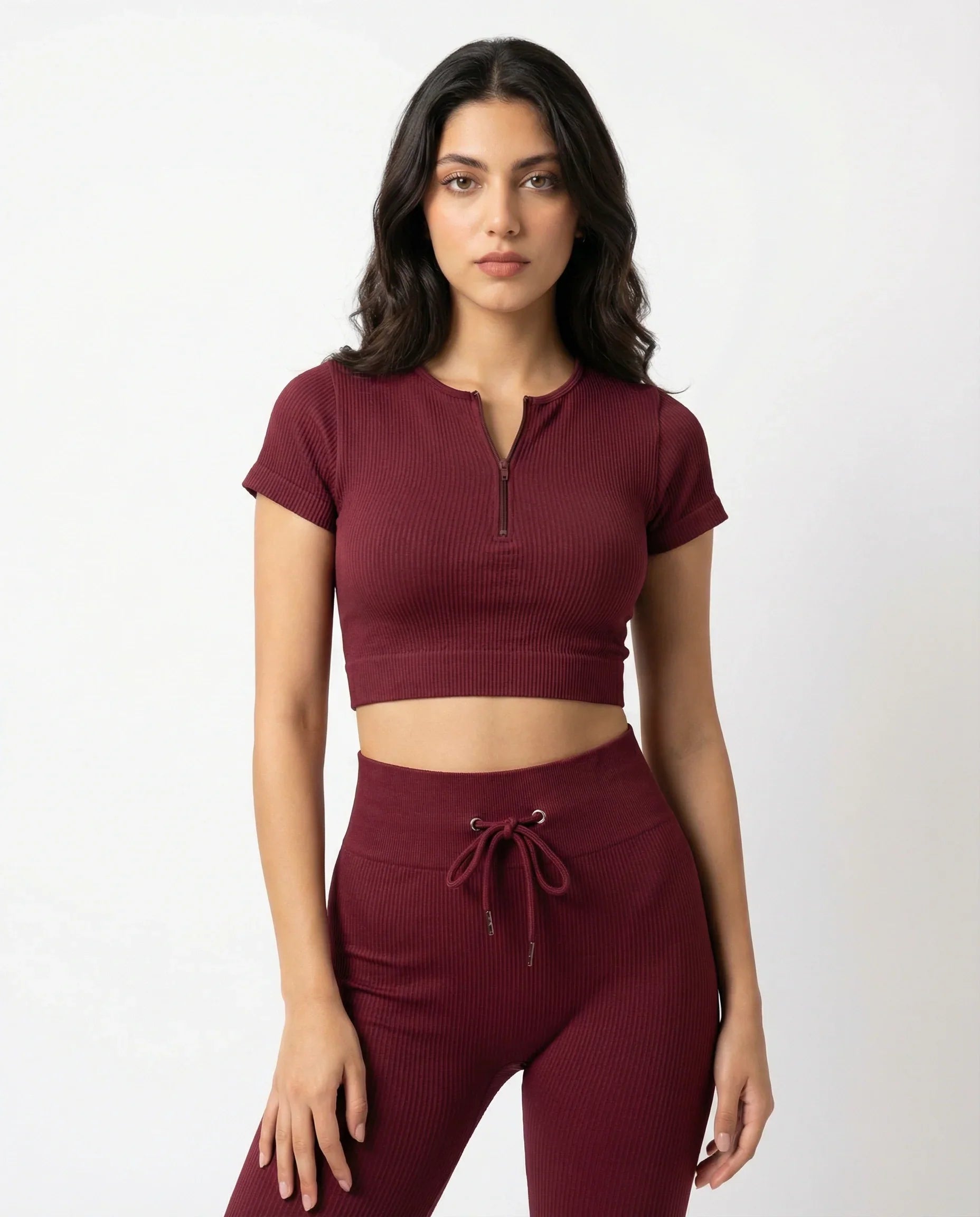 Activewear Set - Zen Fit - Maroon