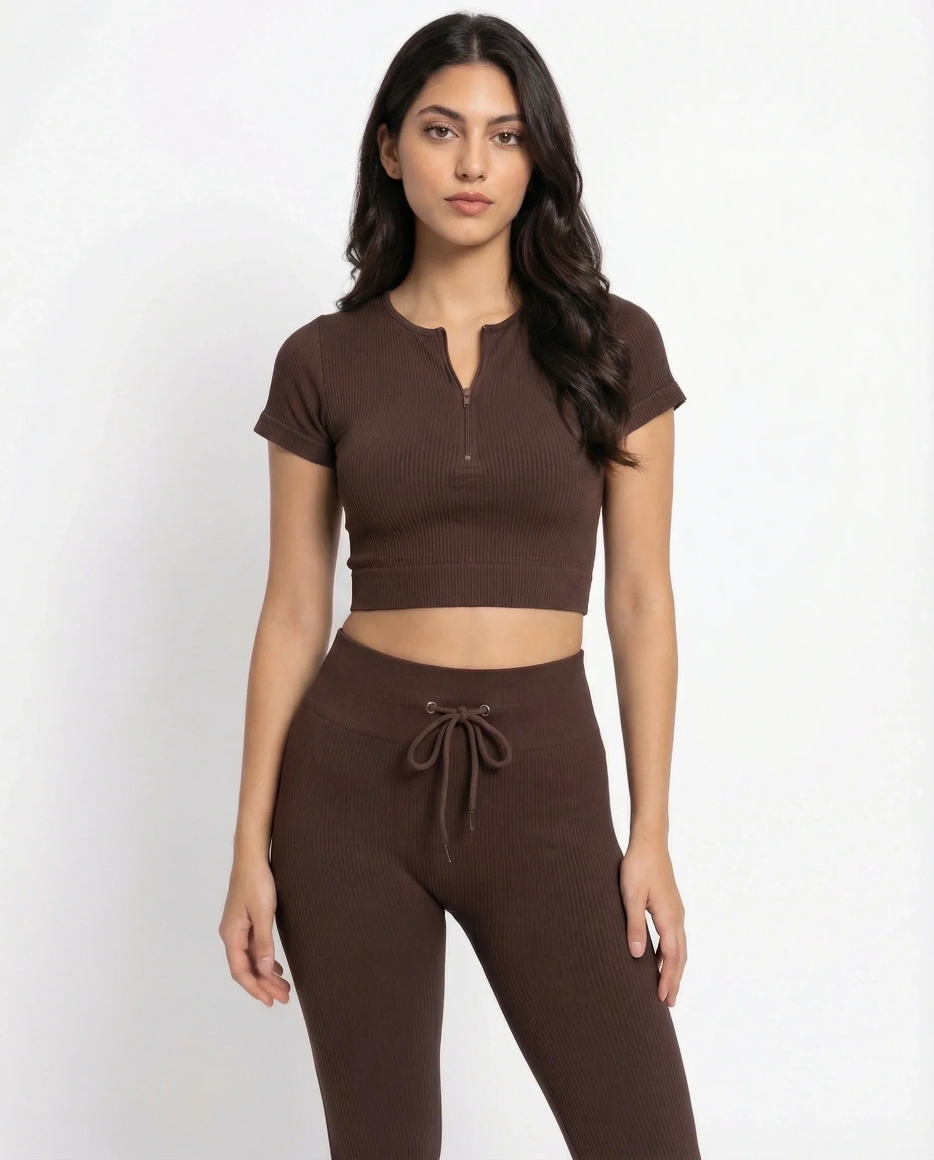 Activewear Set - Zen Fit - Brown