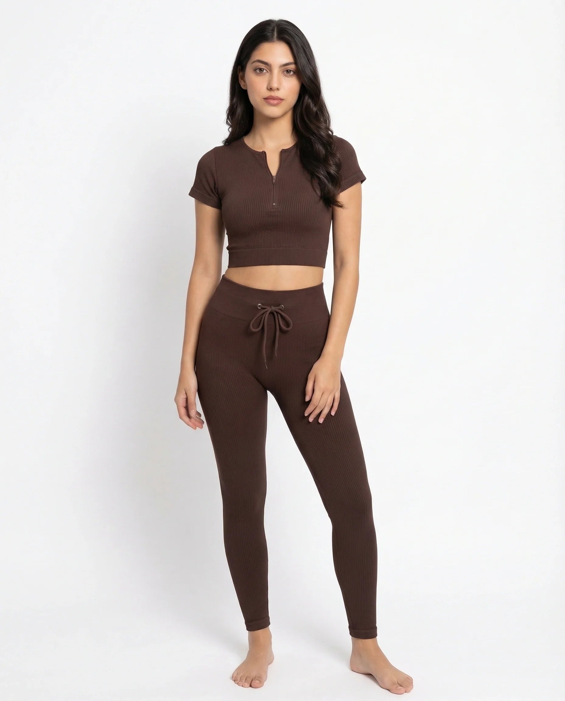 Activewear Set - Zen Fit - Brown