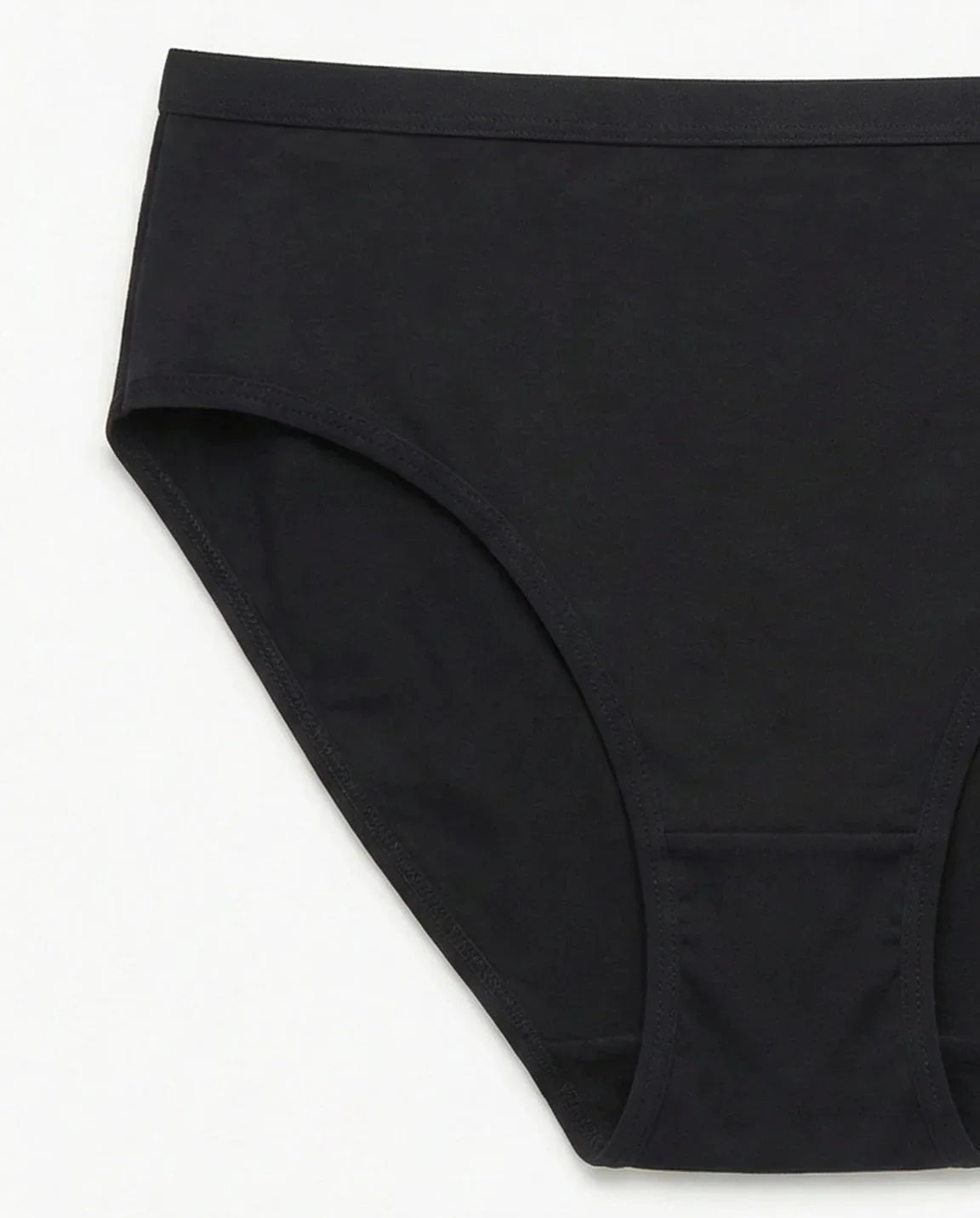 Soft Cotton Panty - Lite Comfort - Black