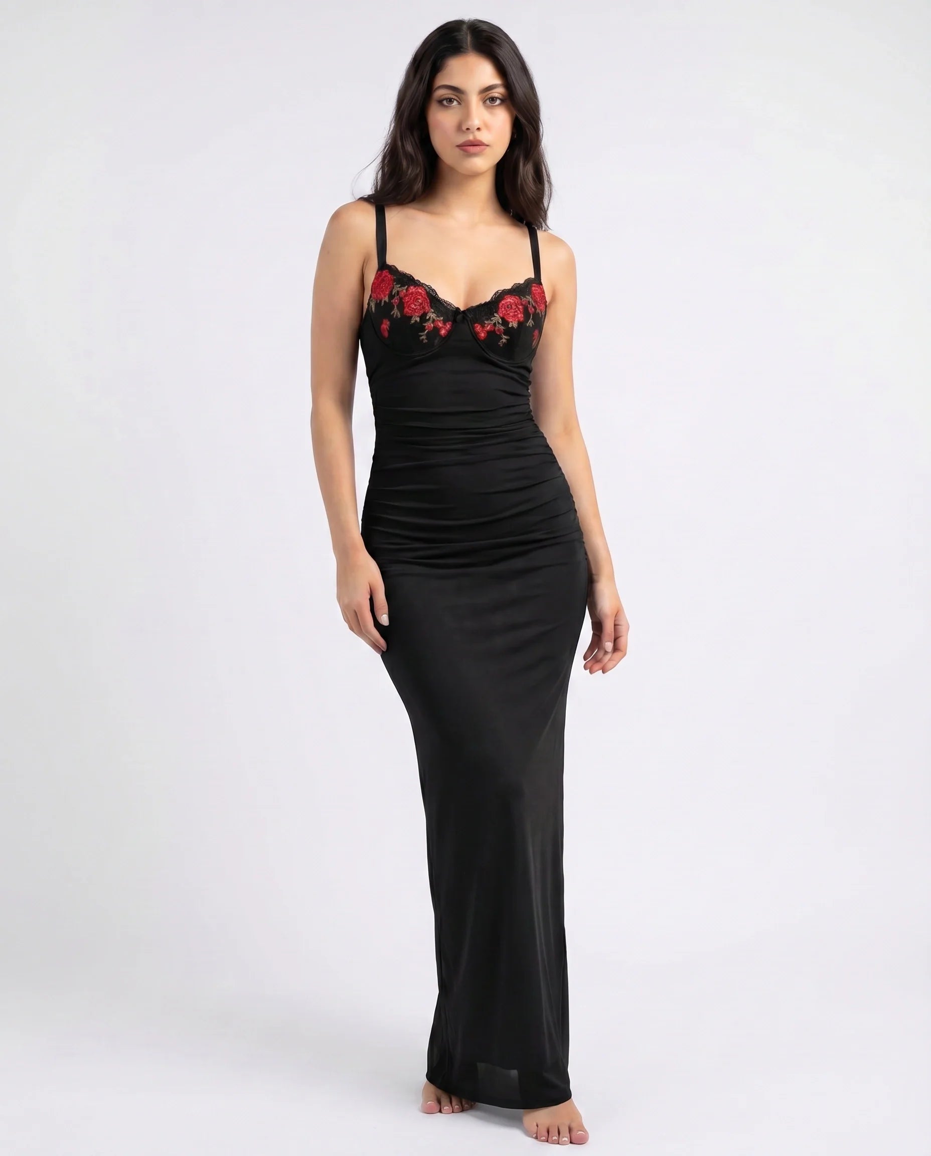 Lingerie Gown – Allure Sculpt - Black