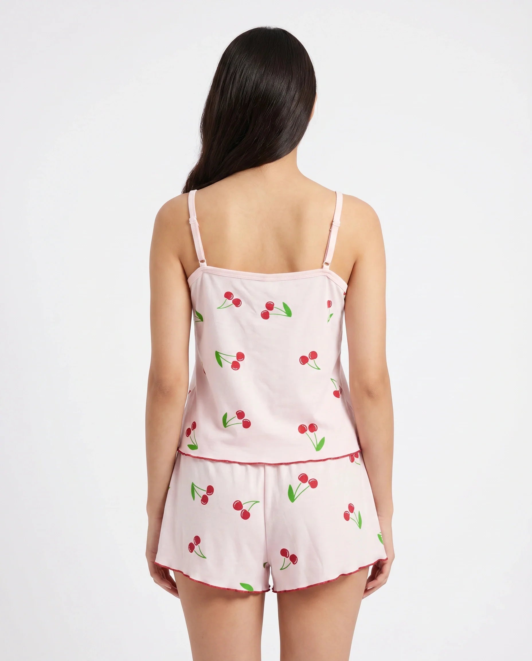 Cami Set - Cherry Breeze - Pink