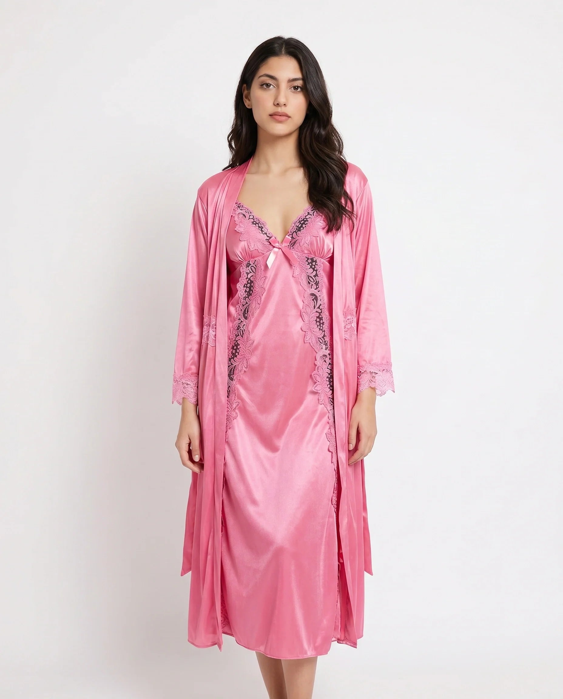 Gown Set - Valmira - Pink