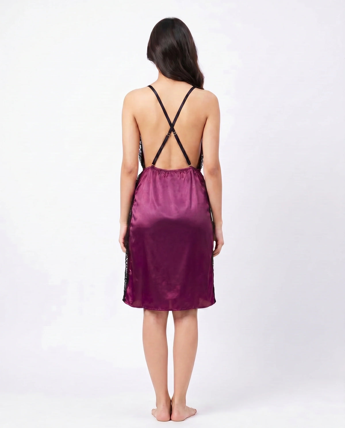 Babydoll Lingerie  - Calista - Purple