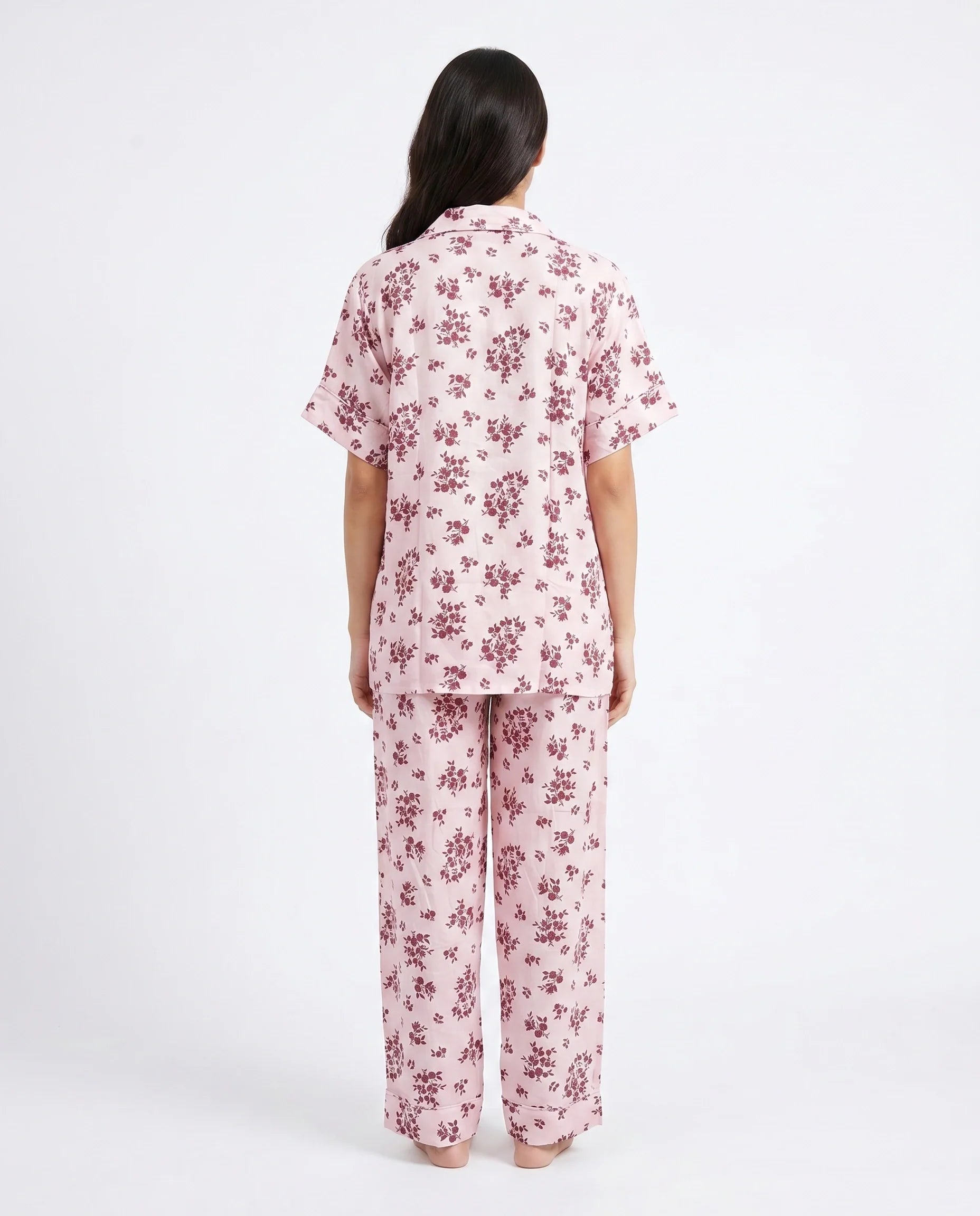 Linen Pajama Suit - Rosina