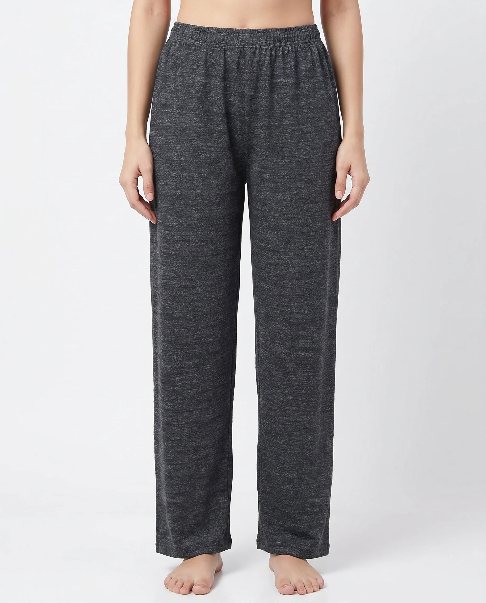 Soft Ease - Cotton Relax Trouser - Black