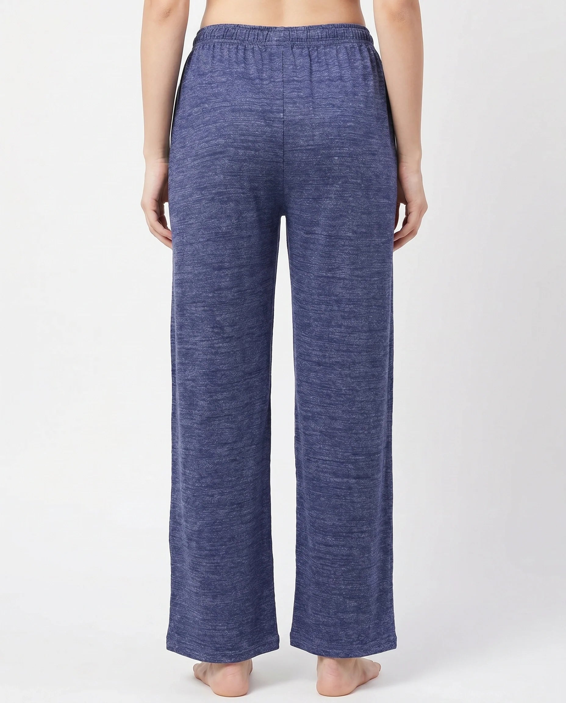 Soft Ease - Cotton Relax Trouser - Blue