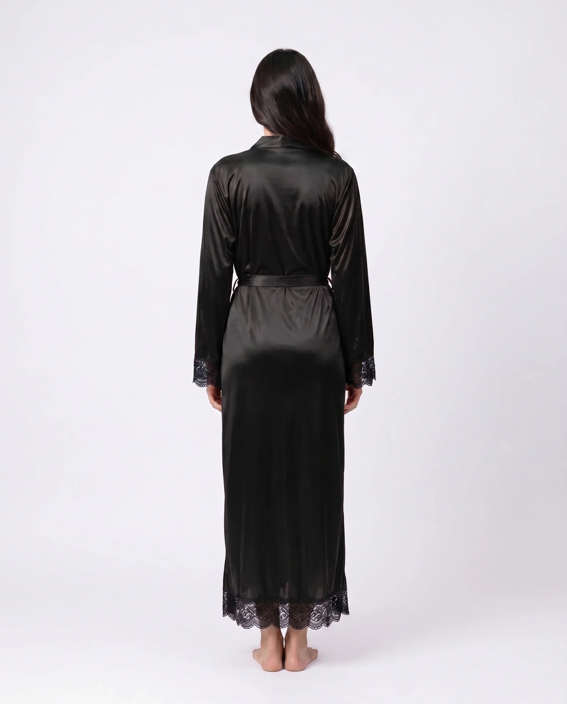 Artistry -Lace Long Robe
