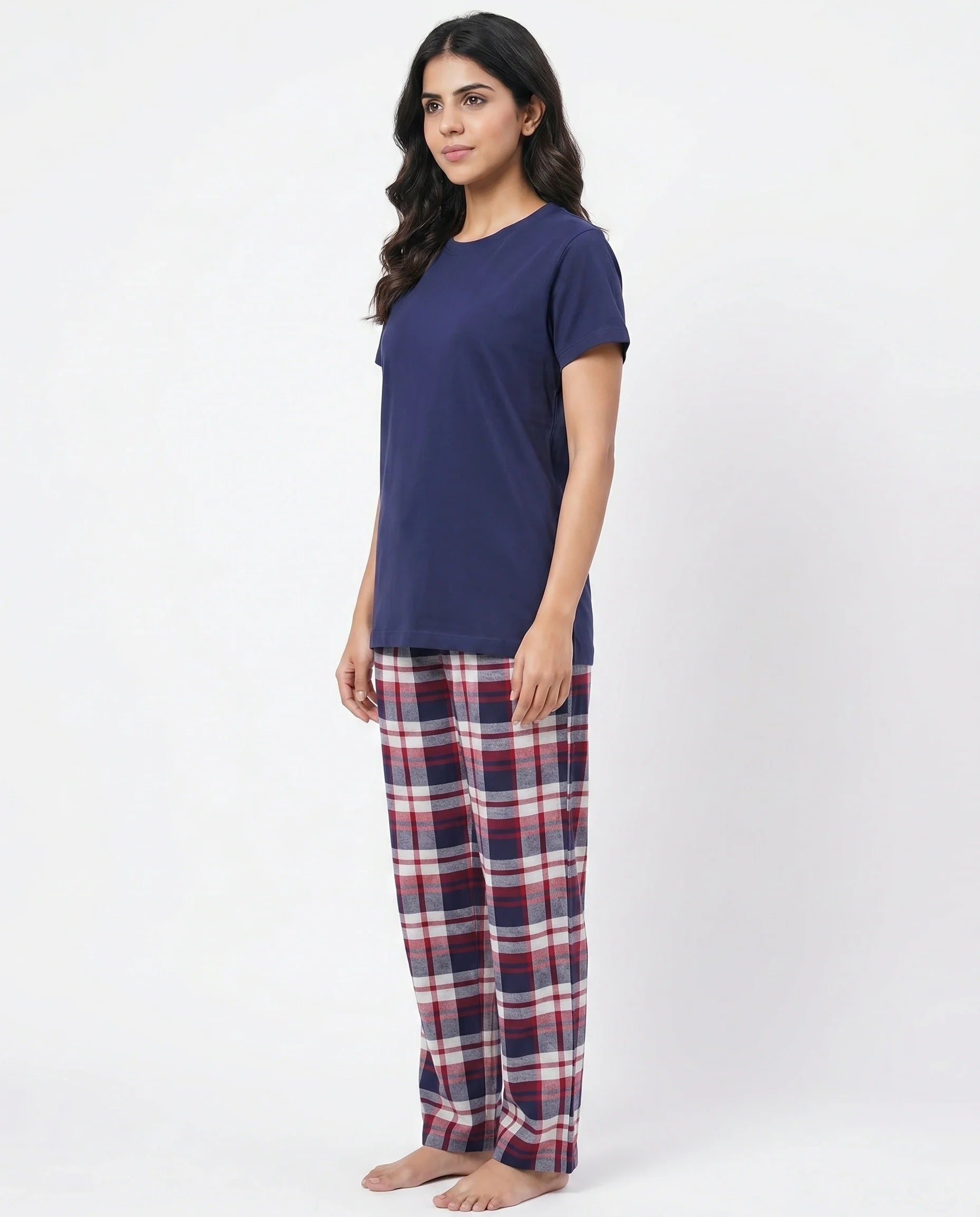 Cotton PJ Set - Noctra Check