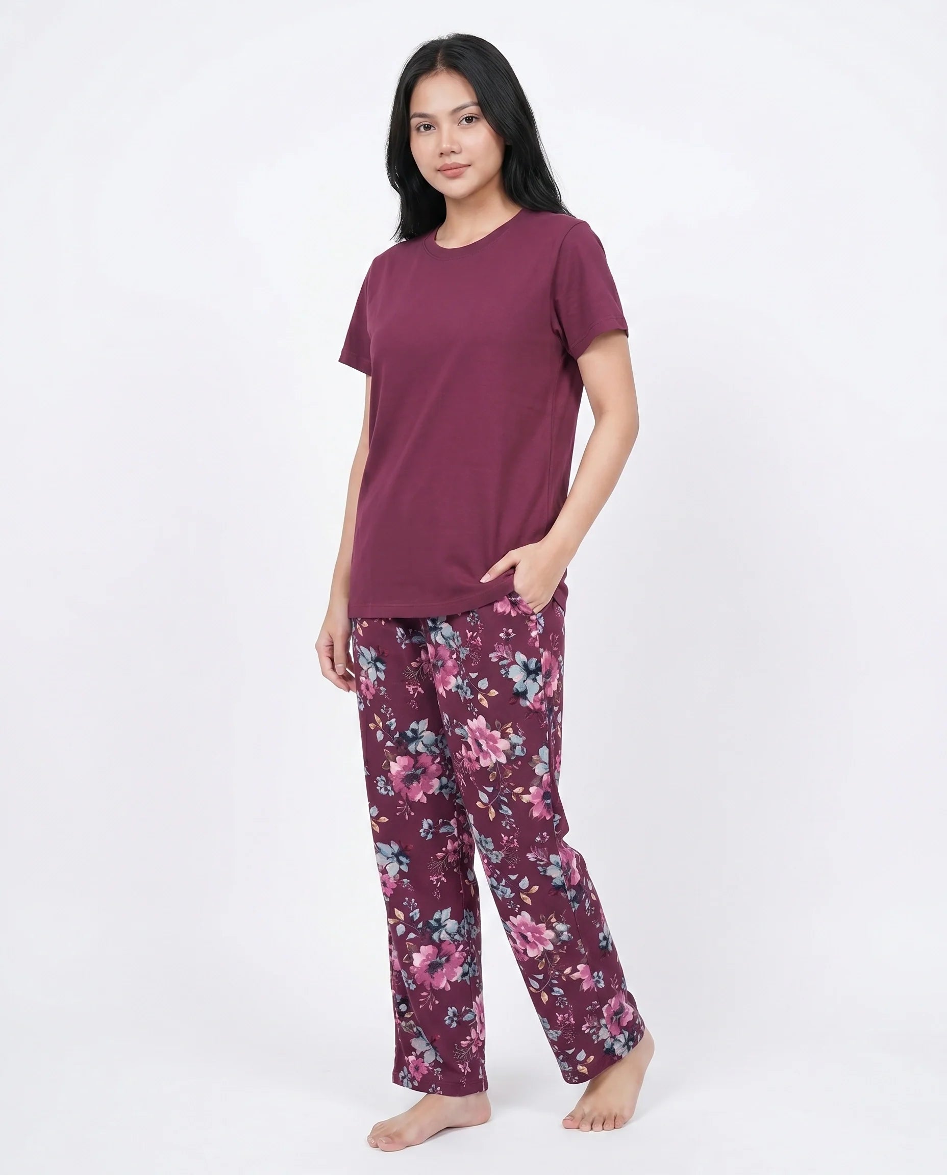 Cotton PJ Set - Roserva