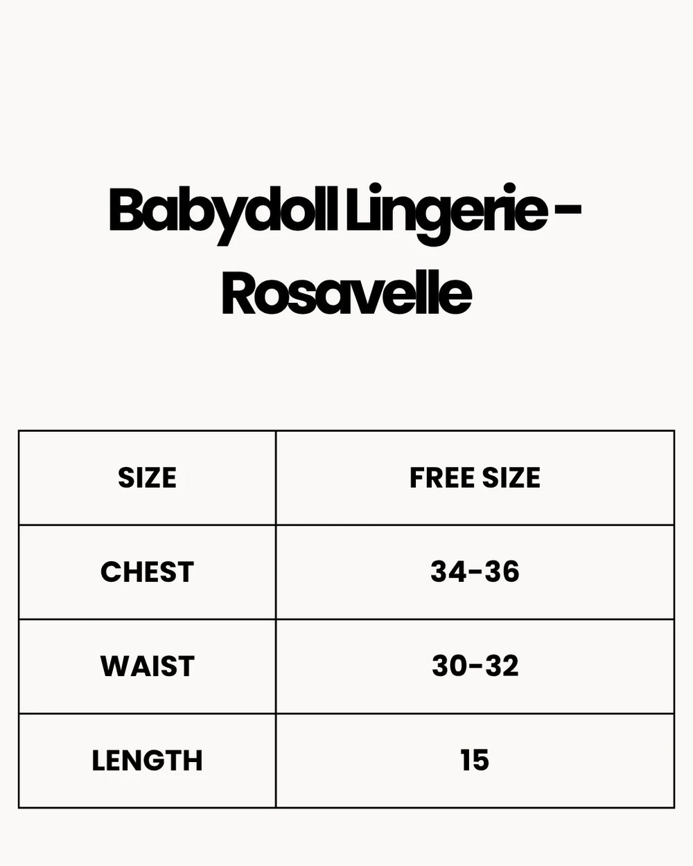 Babydoll Lingerie  - Rosavelle - White